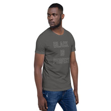 Load image into Gallery viewer, Short-Sleeve Black is Perfect Unisex T-Shirt