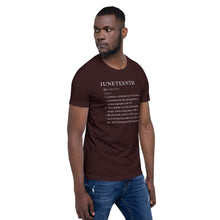 Load image into Gallery viewer, Juneteenth definition Short-Sleeve Unisex T-Shirt