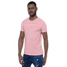 Load image into Gallery viewer, Juneteenth definition Short-Sleeve Unisex T-Shirt