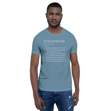 Load image into Gallery viewer, Juneteenth definition Short-Sleeve Unisex T-Shirt
