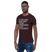 Load image into Gallery viewer, Black Excellence Short-Sleeve Unisex T-Shirt