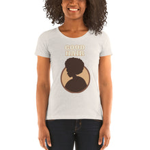 Load image into Gallery viewer, Ladies' short sleeve Good Hair t-shirt